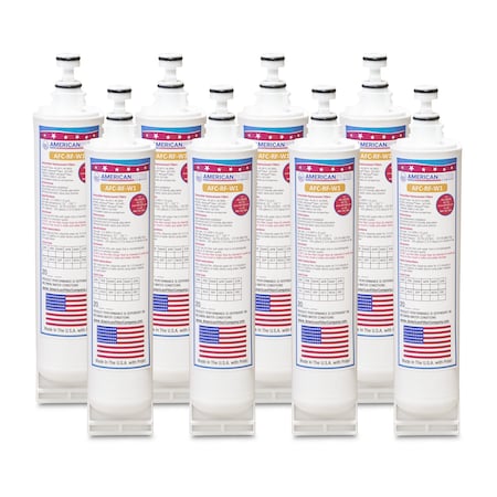 AFC Brand AFC-RF-W1, Compatible To Refrigerator Water And Ice Filter  KBUIT4260A (8PK) Made By AFC